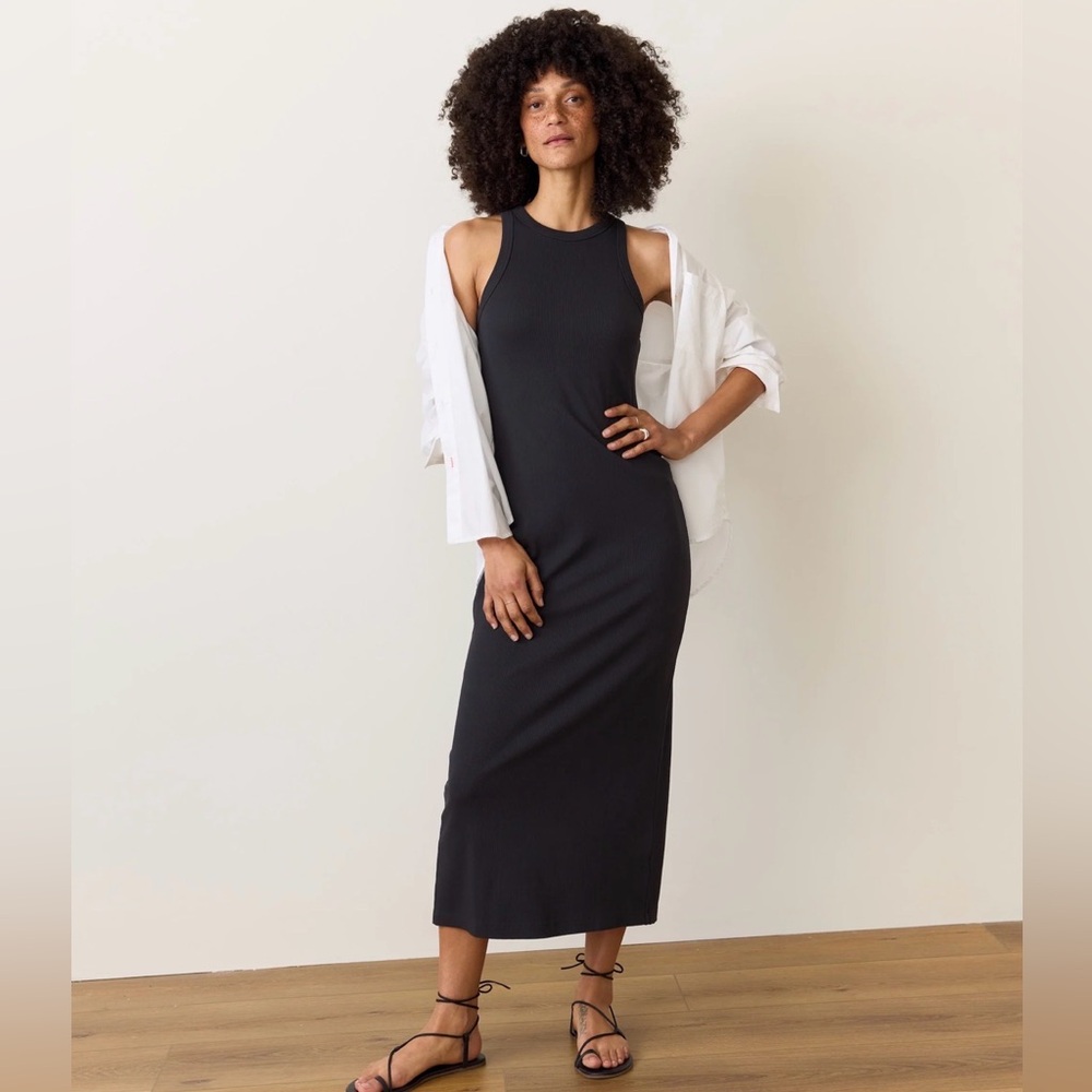 Marine Layer Black Maxi Dress